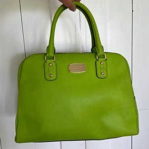 Michael Kors RARE lime green handbag